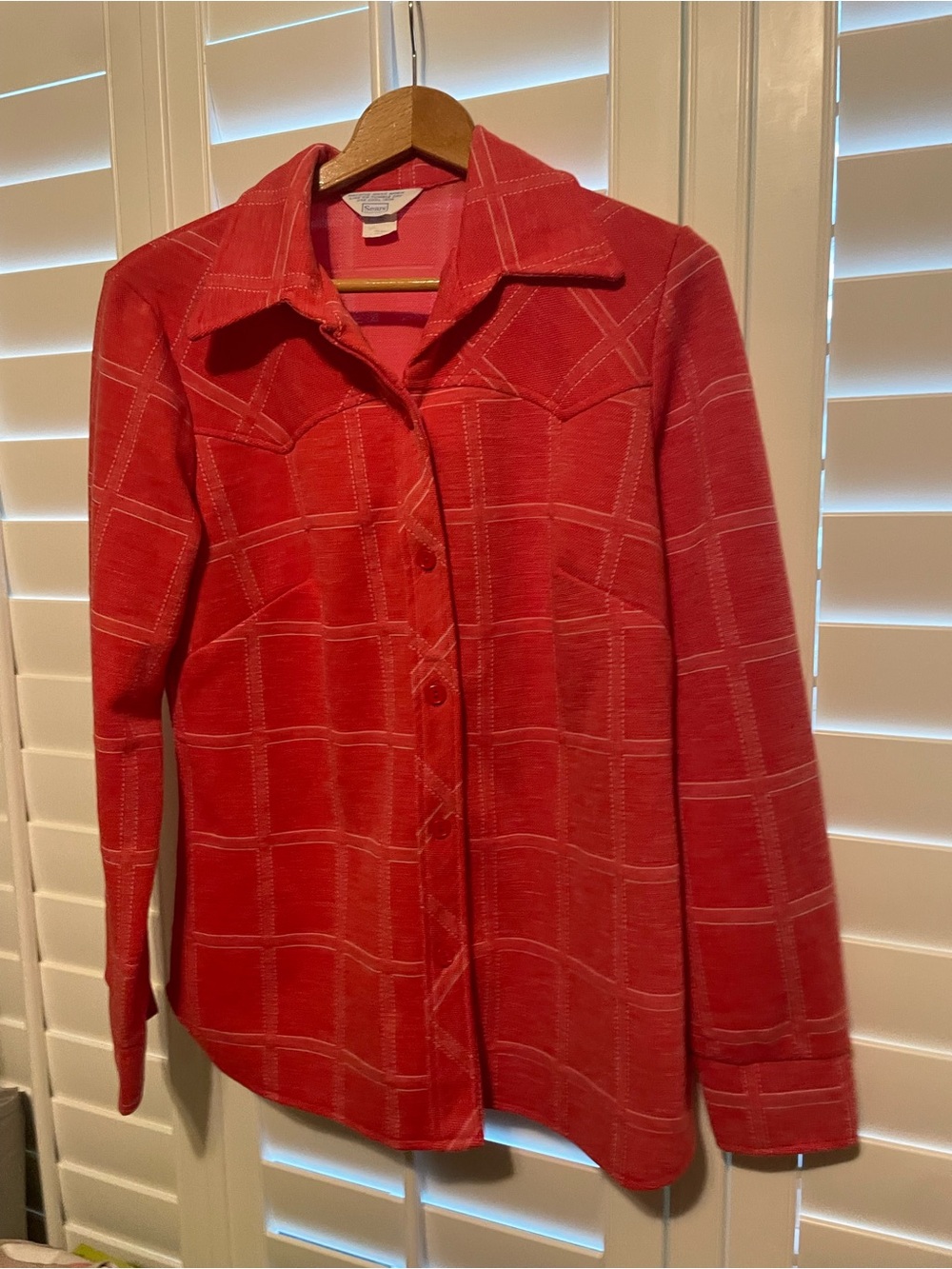 Vintage Sears button down shirt